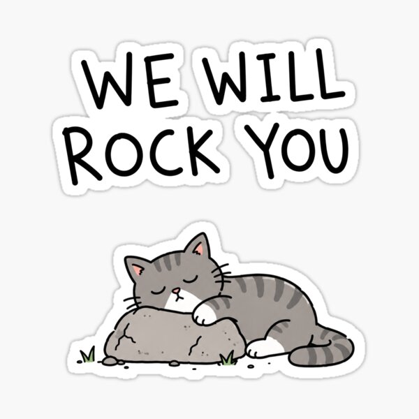 Item preview, Cats Will Rock You designed and sold by MonkiFlipp.