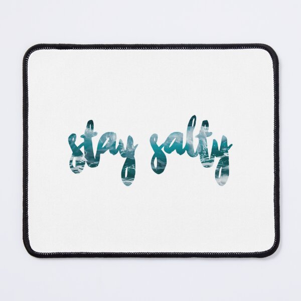 Item preview, Stay Salty Waves Script (Ocean Print) designed and sold by rin-aRitzxbc.