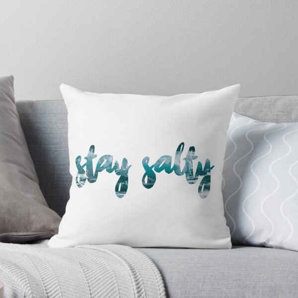 Artikelvorschau, Stay Salty Waves Script (Ocean Print) entworfen und verkauft von rin-aRitzxbc.