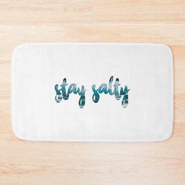 Item preview, Stay Salty Waves Script (Ocean Print) designed and sold by rin-aRitzxbc.