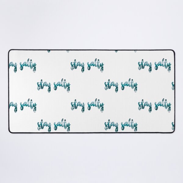Item preview, Stay Salty Waves Script (Ocean Print) designed and sold by rin-aRitzxbc.