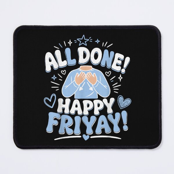 Item preview, All Done Happy Friyay Special Education Matching Staff designed and sold by ciaro-media.