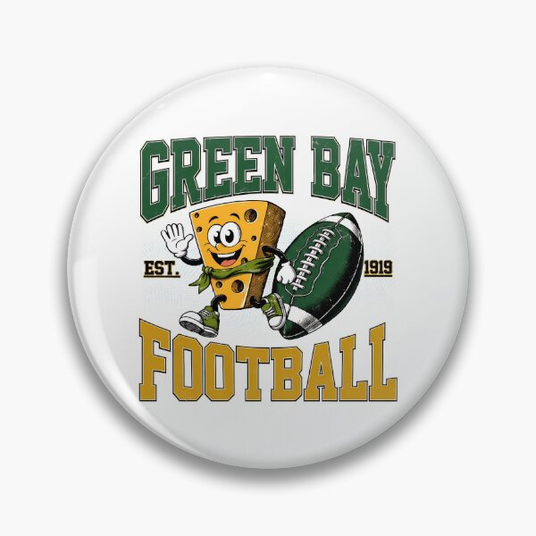 Item preview, Green Bay Cheesehead Football Character designed and sold by JenniferM94581.