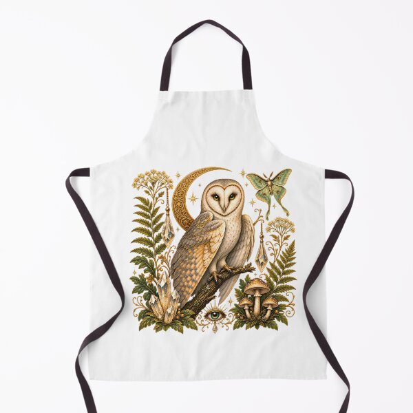 Item preview, Mystical Owl – Enchanted Moon & Celestial Forest designed and sold by GGAUL.