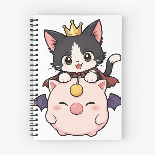 Item preview, Chibi Cait Sith and Moogle Final Fantasy 7 | FFVII Fanart designed and sold by bapupa.