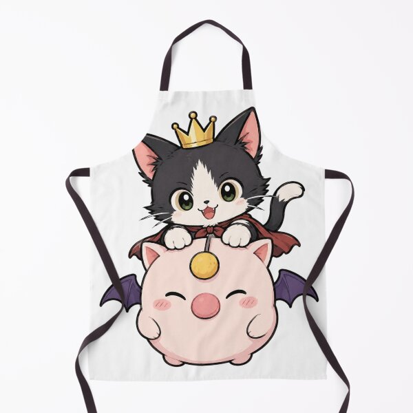 Item preview, Chibi Cait Sith and Moogle Final Fantasy 7 | FFVII Fanart designed and sold by bapupa.
