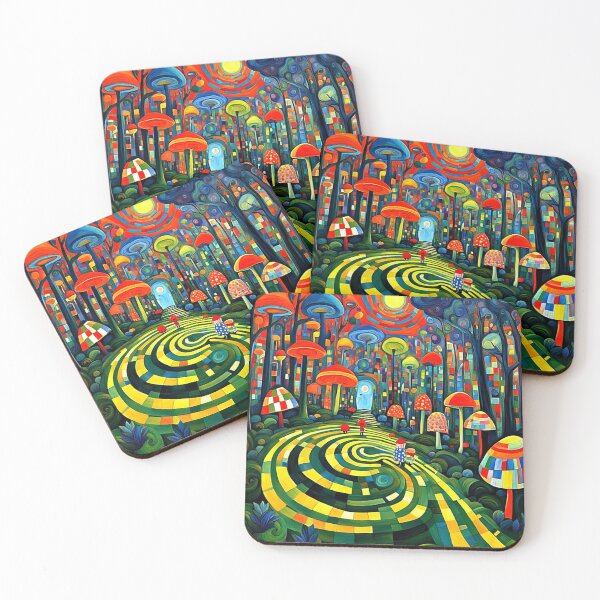 Item preview, In the Mushroom Forest designed and sold by George Hutton Hunter.