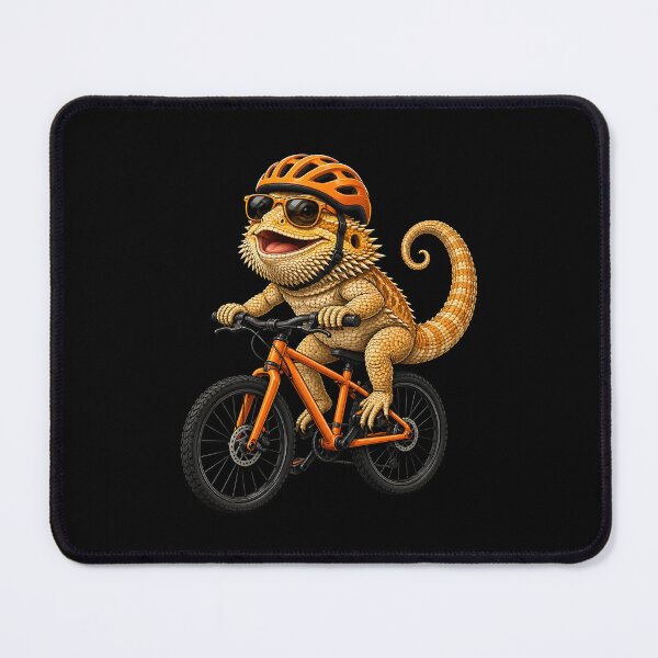 Item preview, Bearded Dragon On A Bicycle designed and sold by Animavera.