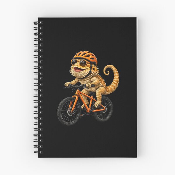 Item preview, Bearded Dragon On A Bicycle designed and sold by Animavera.