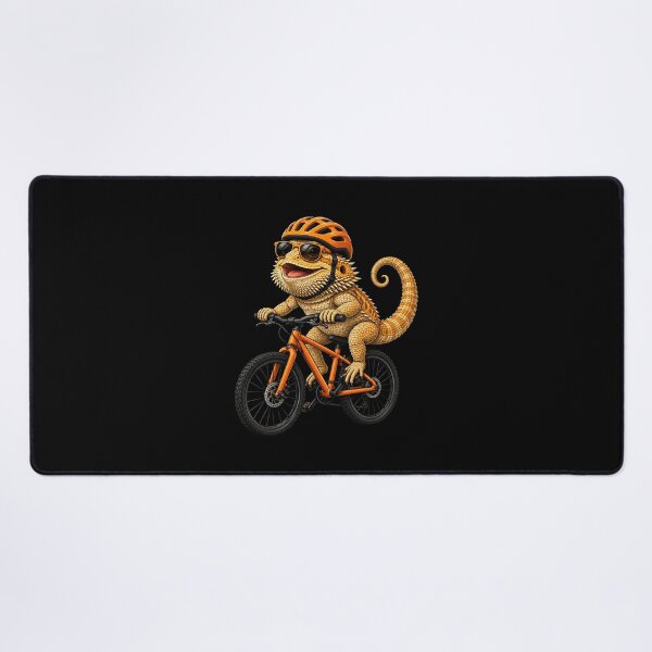 Item preview, Bearded Dragon On A Bicycle designed and sold by Animavera.