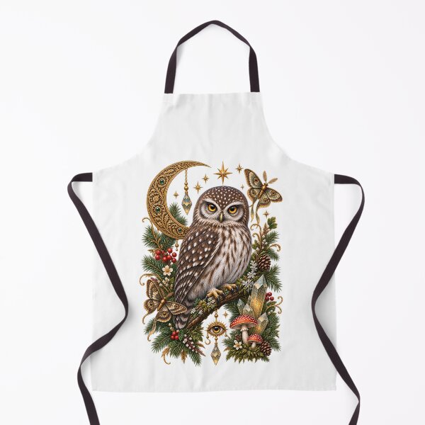 Item preview, Mystical Owl – Enchanted Moon & Celestial Forest designed and sold by GGAUL.