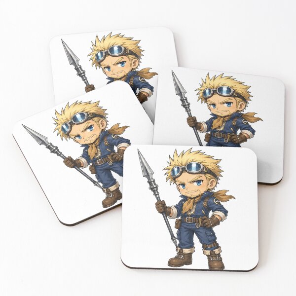 Item preview, Chibi Cid Highwind Final Fantasy 7 | FFVII Fanart designed and sold by bapupa.