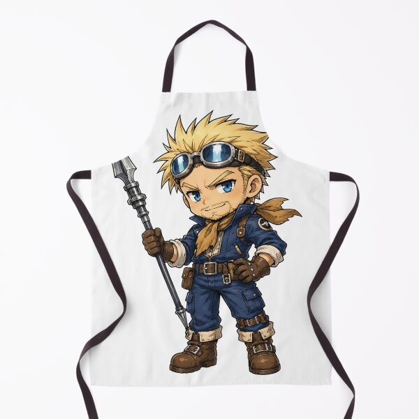 Item preview, Chibi Cid Highwind Final Fantasy 7 | FFVII Fanart designed and sold by bapupa.