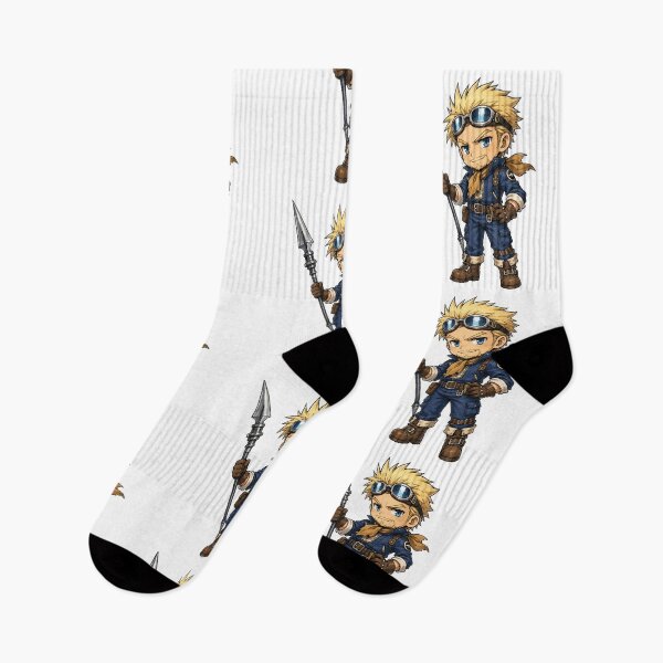 Item preview, Chibi Cid Highwind Final Fantasy 7 | FFVII Fanart designed and sold by bapupa.