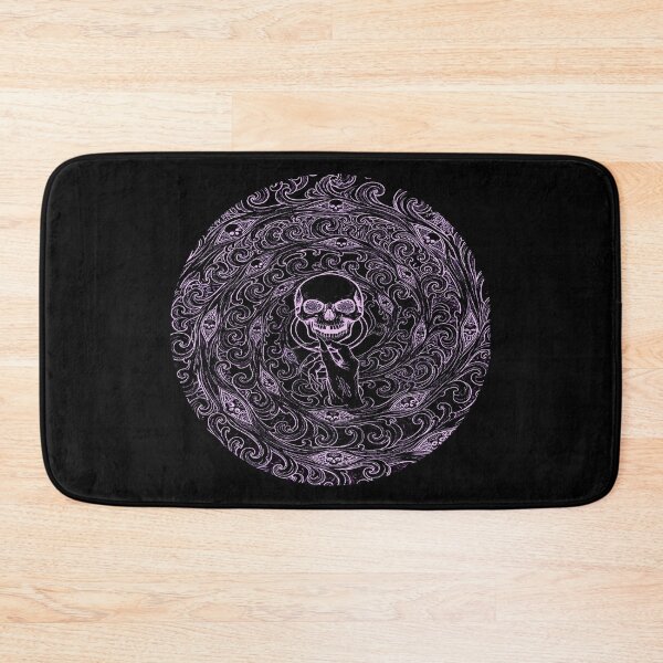 Item preview, Skull Mandala / The Dead Keep Secrets designed and sold by weirdove.