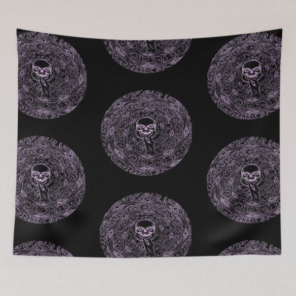 Item preview, Skull Mandala / The Dead Keep Secrets designed and sold by weirdove.