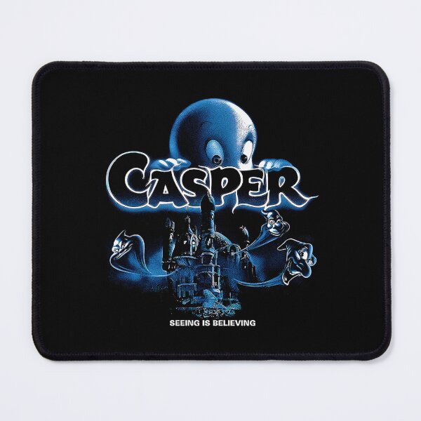 Item preview, Cute Friendly Blue Ghost Haunted Castle Spooky Movie designed and sold by Vekonn.