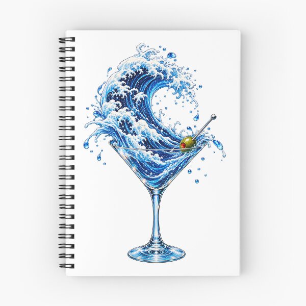 Item preview, Great Wave of Martini designed and sold by DeVeauDesign.