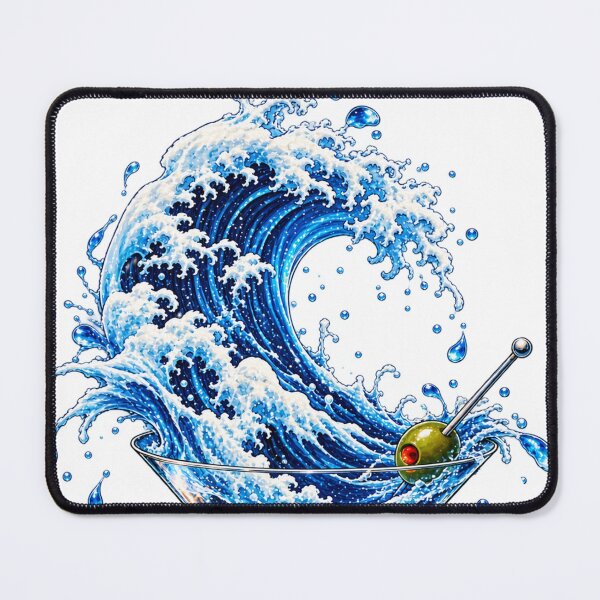 Item preview, Great Wave of Martini designed and sold by DeVeauDesign.