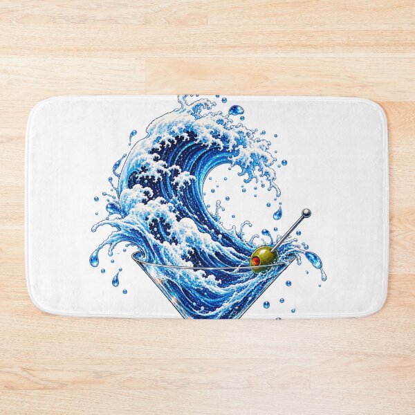 Item preview, Great Wave of Martini designed and sold by DeVeauDesign.