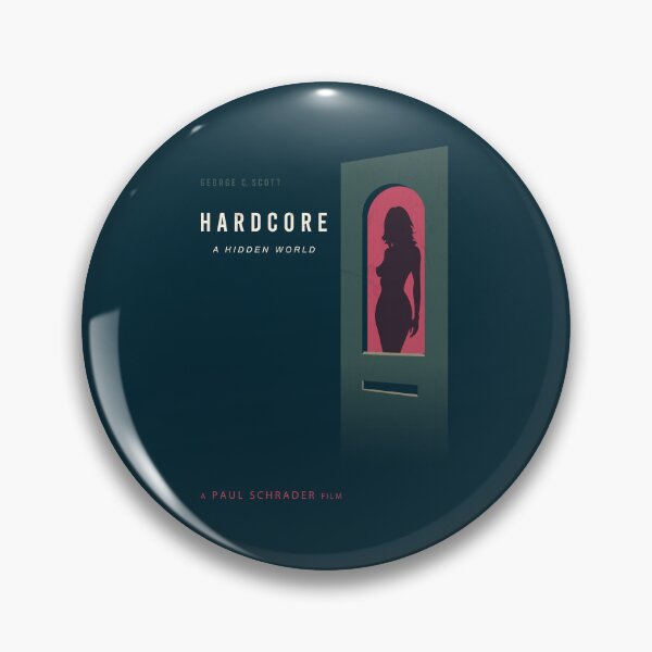 Item preview, Hardcore (1979) Movie Poster – Paul Schrader Minimalist Neo-Noir designed and sold by MORKINO POSTERS.