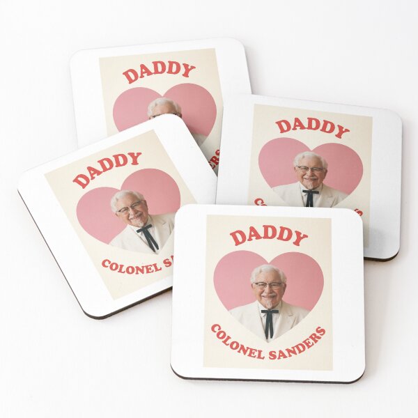 Item preview, Colonel sanders daddy Love boyfriend birthday funny prank meme gift weird designed and sold by CheeseBlueprint.