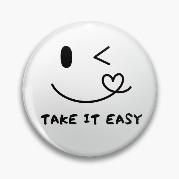 Item preview,  Take It Easy Winking Heart Smile designed and sold by ianm1028.