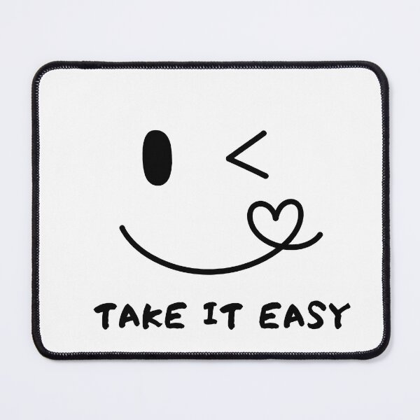Item preview,  Take It Easy Winking Heart Smile designed and sold by ianm1028.