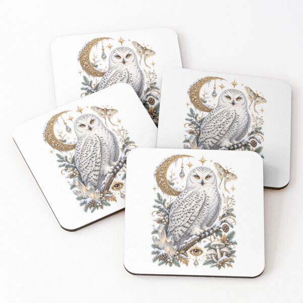 Item preview, Mystical Owl – Enchanted Moon & Celestial Forest designed and sold by GGAUL.