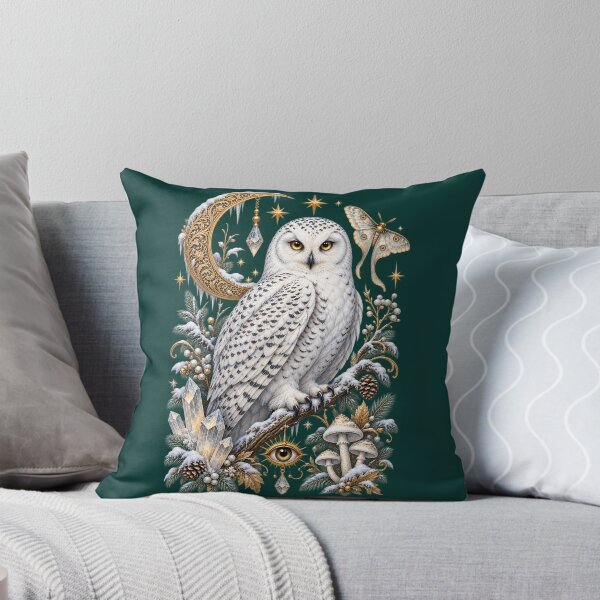 Item preview, Mystical Owl – Enchanted Moon & Celestial Forest designed and sold by GGAUL.