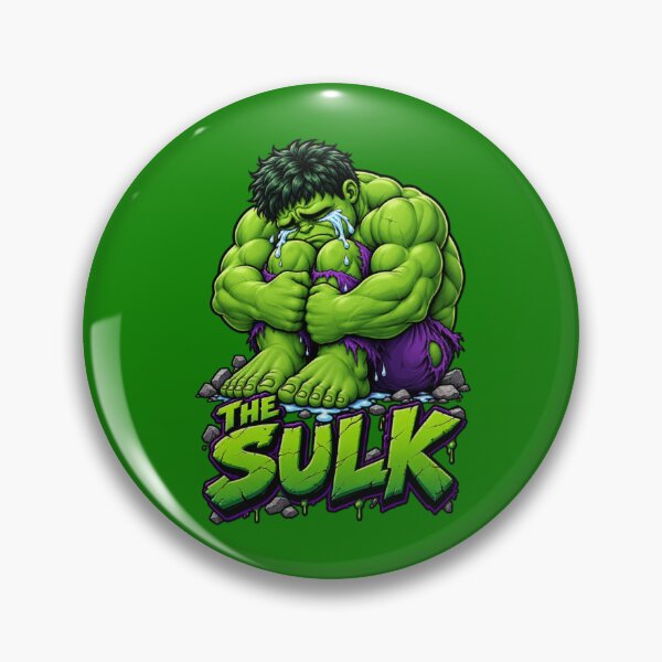 Item preview, The Sulk Crying Green Superhero designed and sold by Aimz, Apparently.