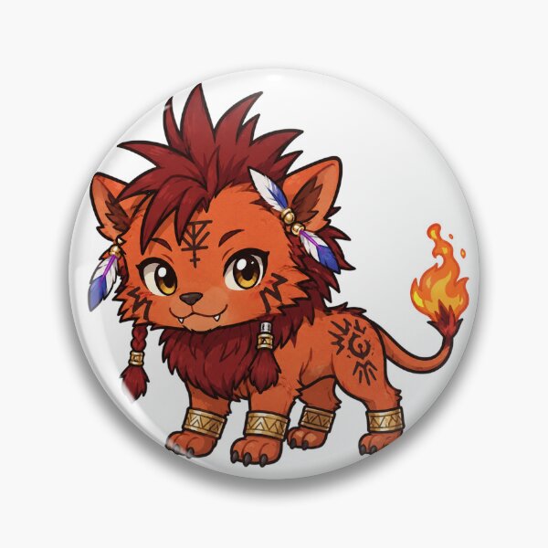 Item preview, Chibi Red XIII Final Fantasy 7 Fanart designed and sold by bapupa.