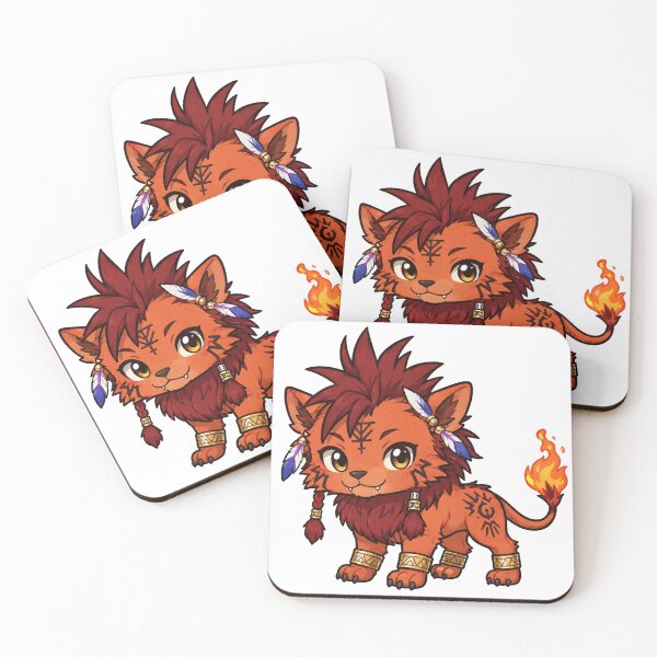 Item preview, Chibi Red XIII Final Fantasy 7 Fanart designed and sold by bapupa.