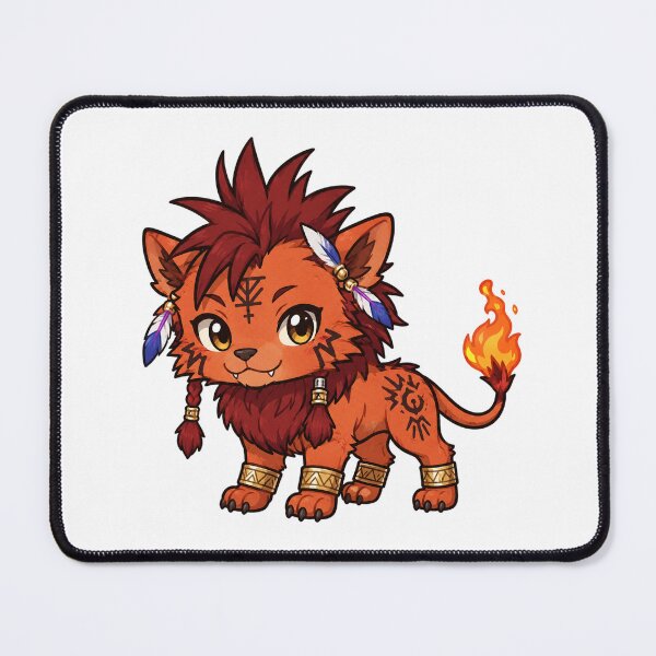 Item preview, Chibi Red XIII Final Fantasy 7 Fanart designed and sold by bapupa.