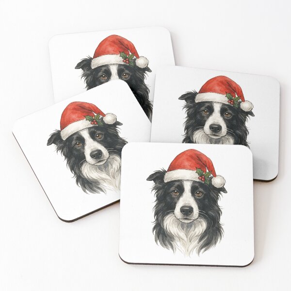 Item preview, Border Collie Dog Christmas designed and sold by Timeless Bond Designs.