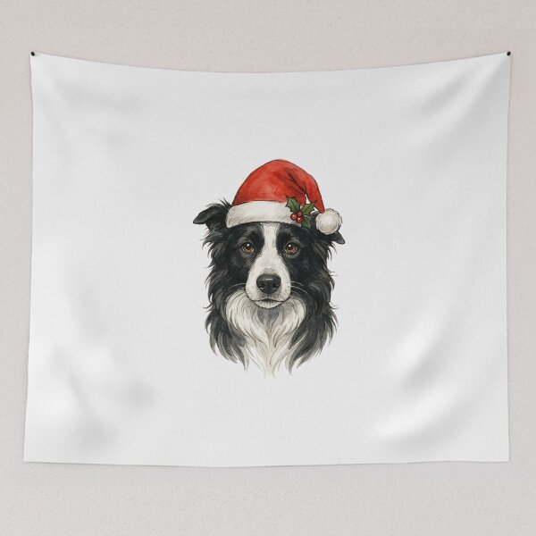 Item preview, Border Collie Dog Christmas designed and sold by Timeless Bond Designs.