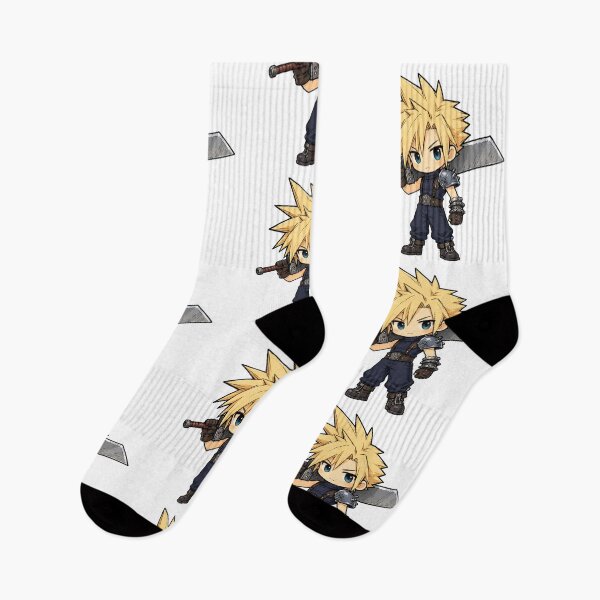 Item preview, Chibi Cloud Strife Final Fantasy 7 | FFVII Fanart designed and sold by bapupa.