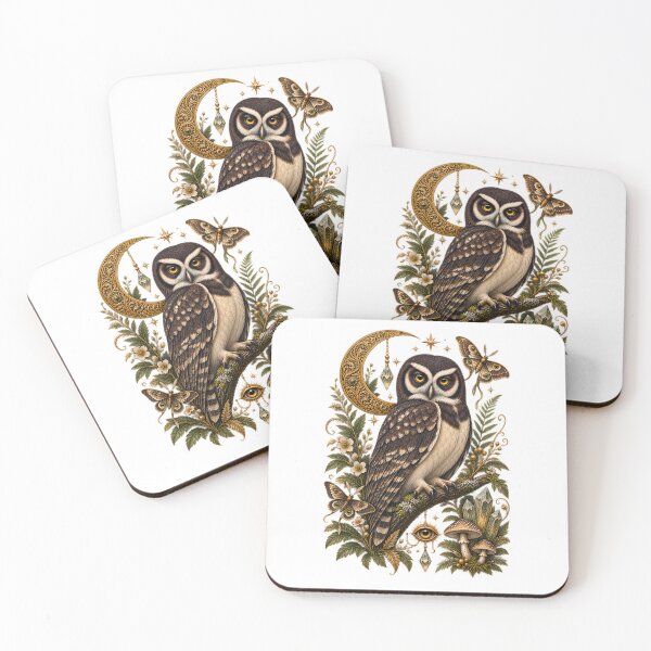 Item preview,  Mystical Owl – Enchanted Moon & Celestial Forest designed and sold by GGAUL.