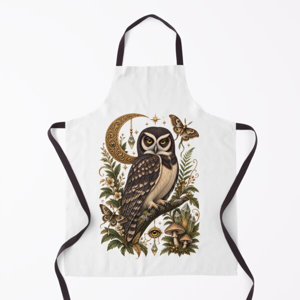 Item preview, Mystical Owl – Enchanted Moon & Celestial Forest designed and sold by GGAUL.