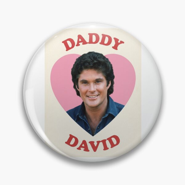 Item preview, David hasselhoff daddy Love boyfriend birthday funny prank meme gift weird designed and sold by CheeseBlueprint.