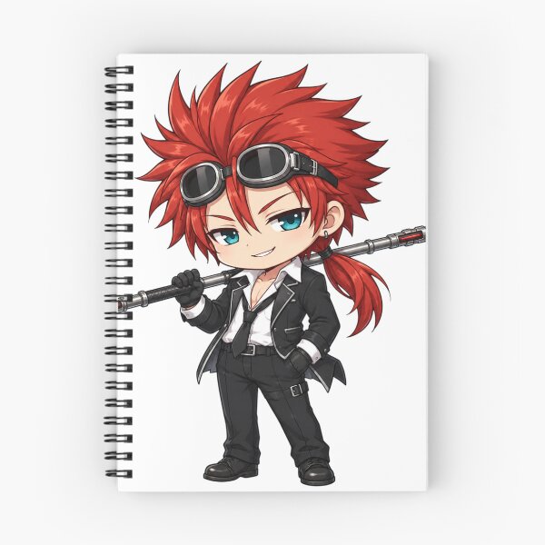 Item preview, Chibi Reno Final Fantasy 7 | FFVII Fanart designed and sold by bapupa.