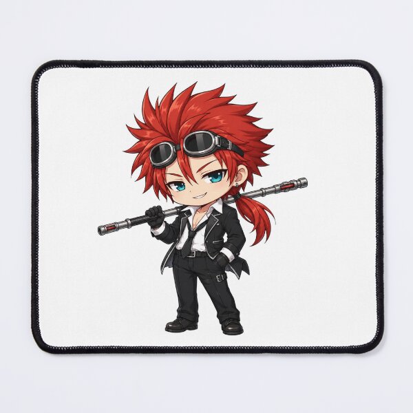 Item preview, Chibi Reno Final Fantasy 7 | FFVII Fanart designed and sold by bapupa.