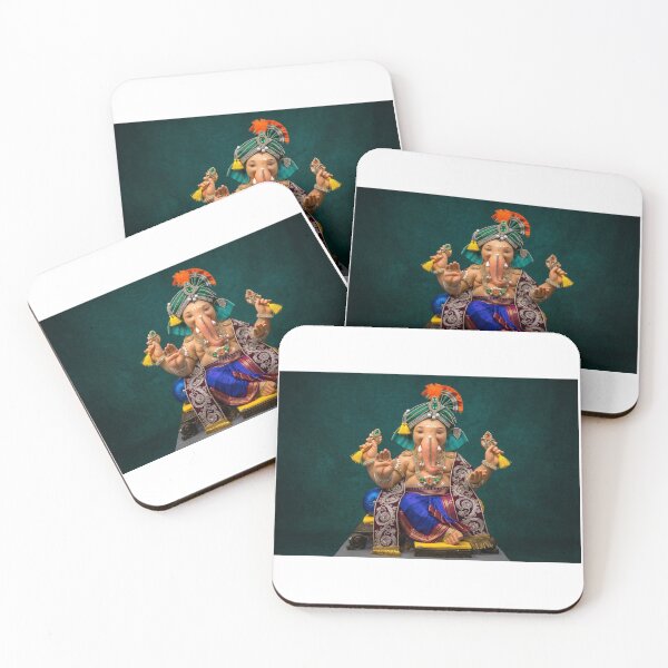 Item preview, Ganpati Bappa Statue with Turban for Ganesh Chaturthi Celebration designed and sold by Freedom Line Studio.
