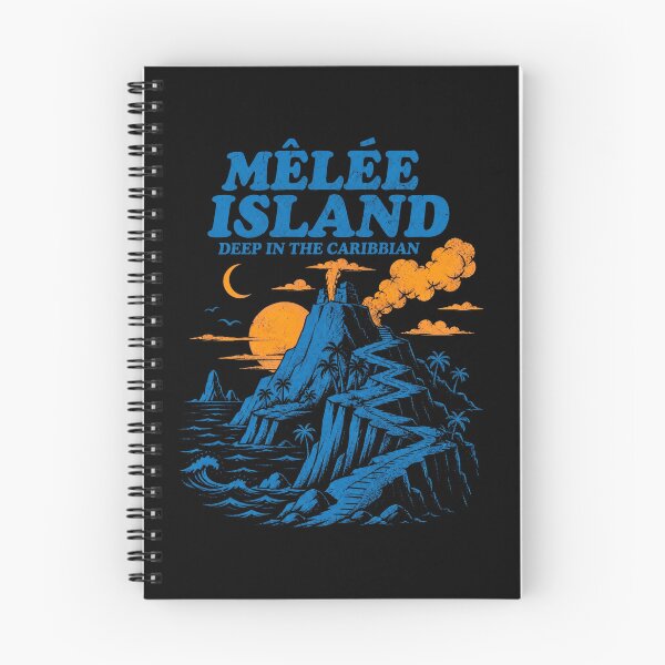 Item preview, Mêlée Island Classic Retro Poster designed and sold by Kathleen011Lean.