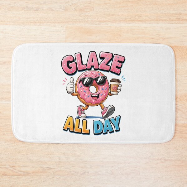 Item preview, Glaze All Day – Funny Donut Coffee Lover Design designed and sold by CraigDesignWork.