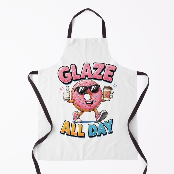 Item preview, Glaze All Day – Funny Donut Coffee Lover Design designed and sold by CraigDesignWork.