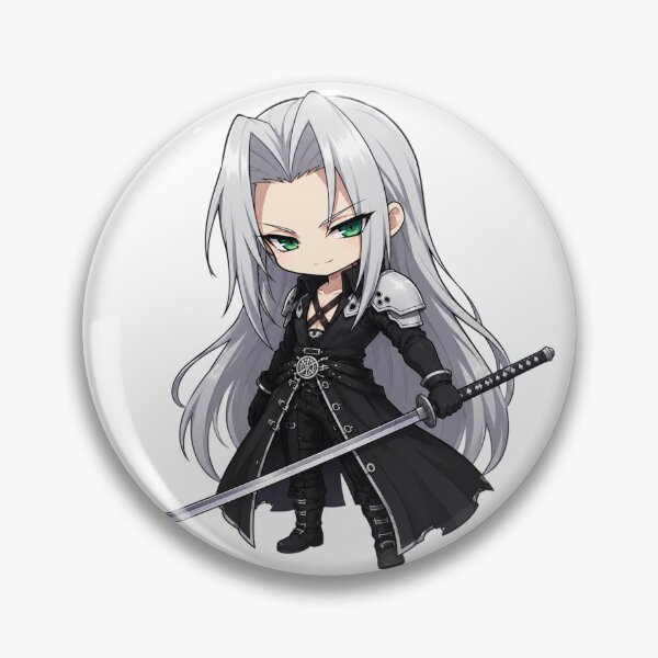 Item preview, Chibi Sephiroth Final Fantasy 7 | FFVII Fanart designed and sold by bapupa.