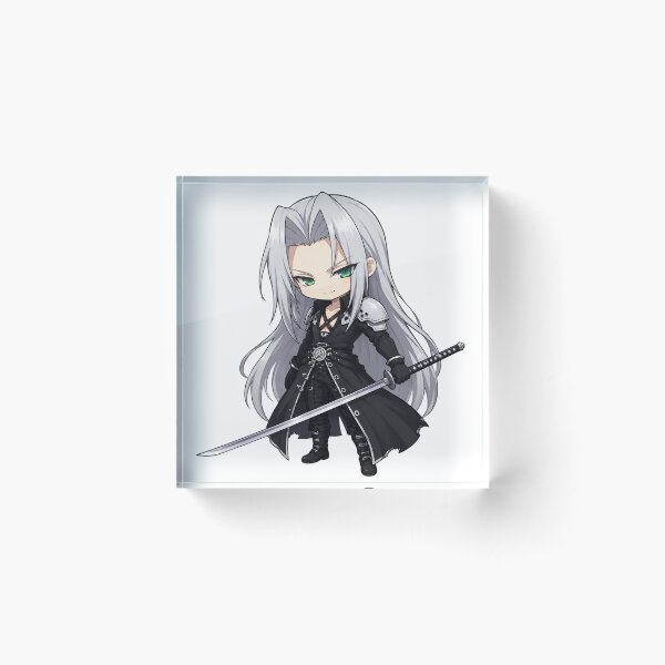 Item preview, Chibi Sephiroth Final Fantasy 7 | FFVII Fanart designed and sold by bapupa.