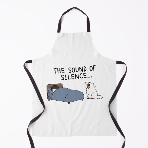 Item preview, The Sound Of Silence Cat designed and sold by MonkiFlipp.