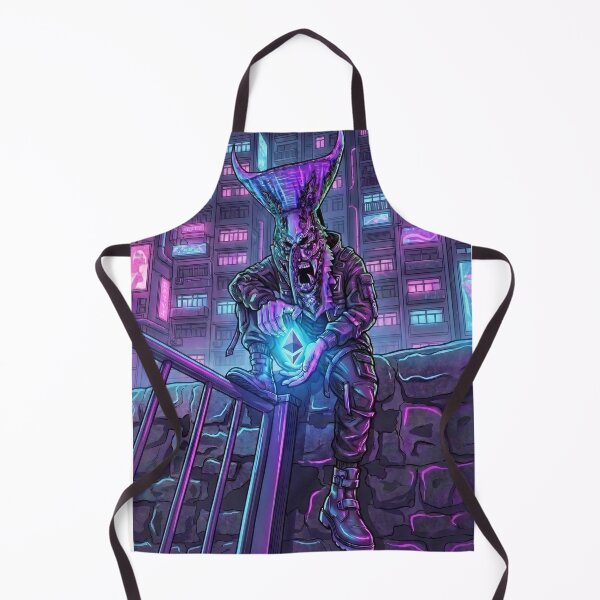 Item preview, Cyberpunk Neo-Yak Techwear designed and sold by Clownimages.